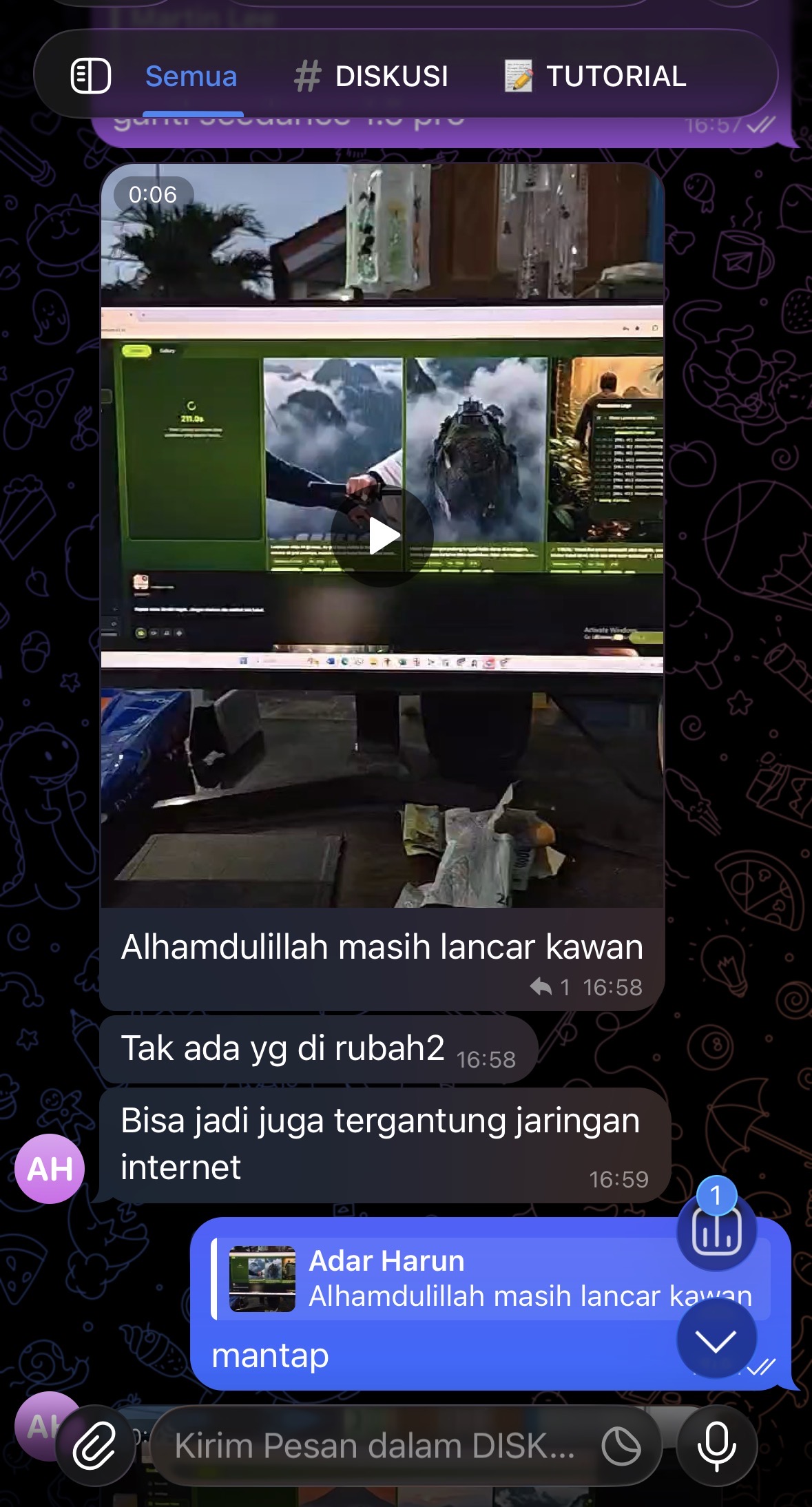 Member Alhamdulillah masih lancar