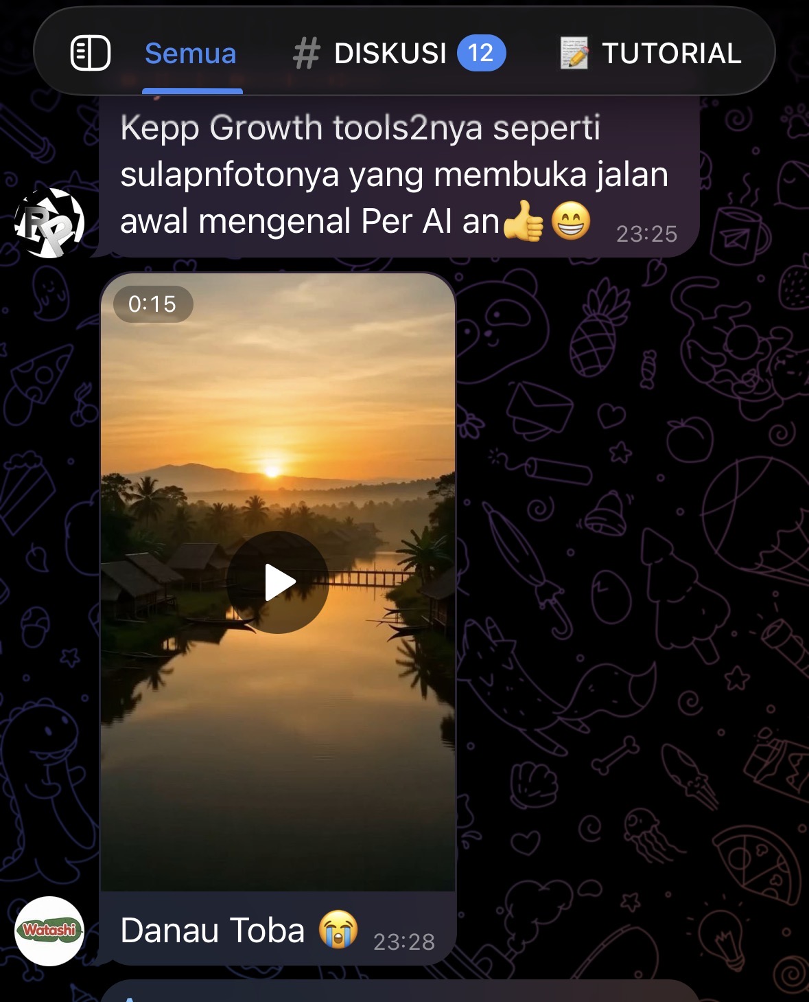 Member share video Danau Toba